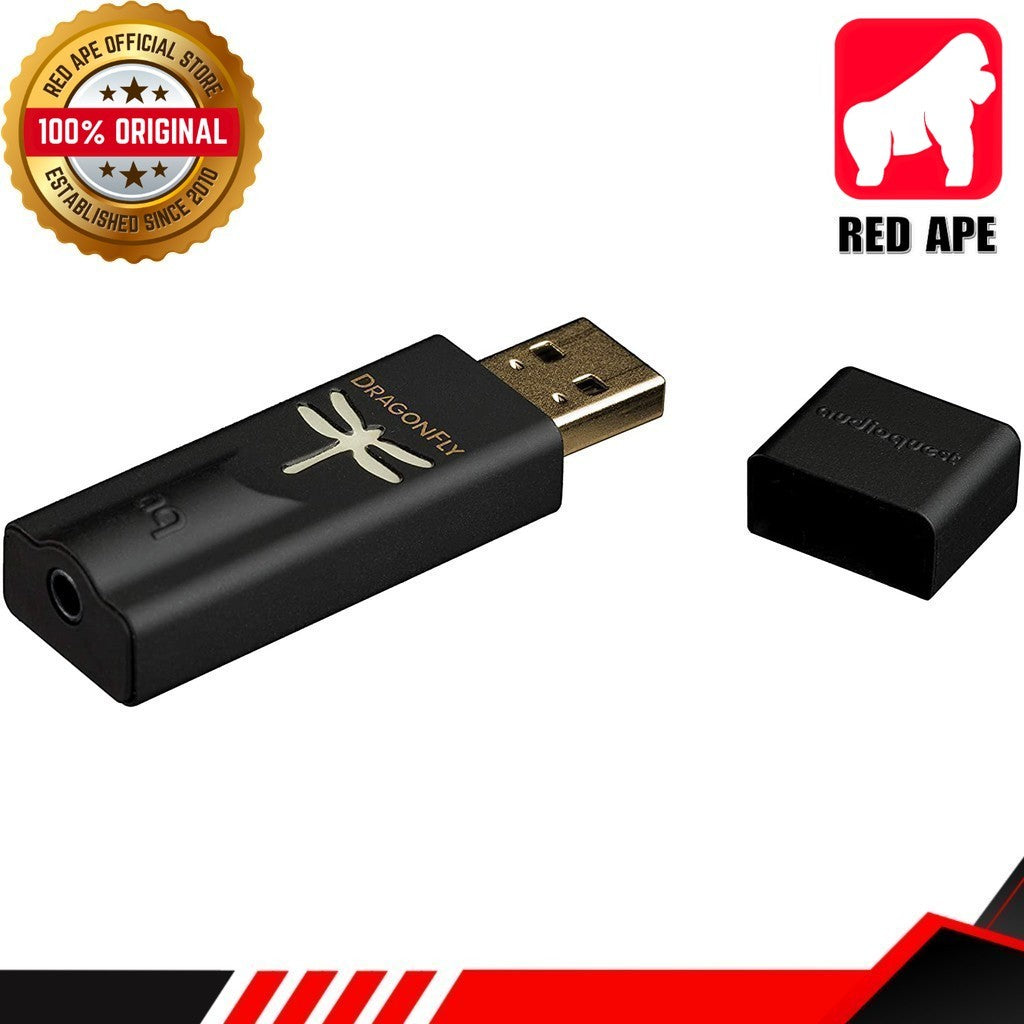 AudioQuest DragonFly Black, USB DAC and Amplifier: High-Performance DAC/AMP (DragonFly Black)