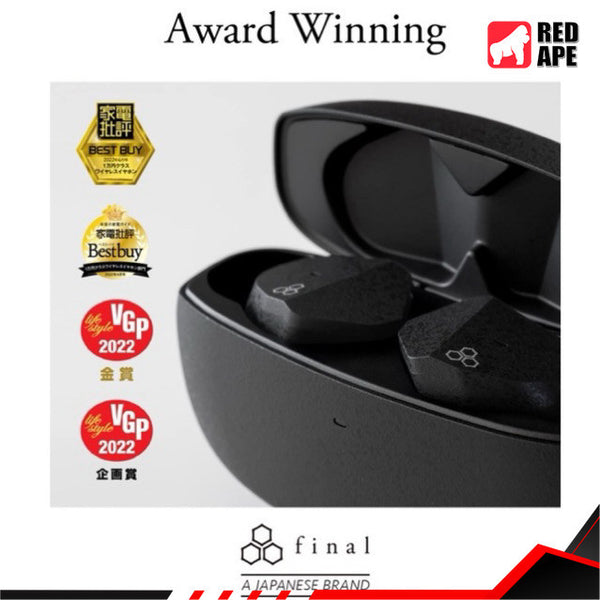 Final Audio ZE3000 True Wireless Earbuds, Bluetooth Wireless Earphones TWS (ZE 3000)