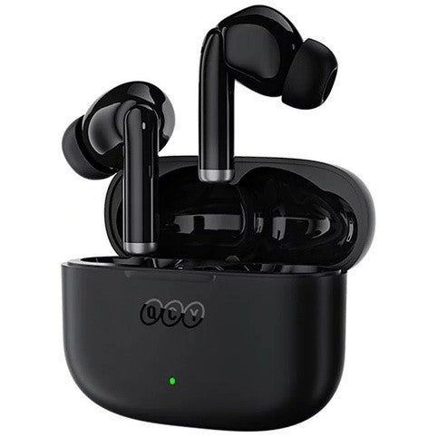 QCY T19 Truly WIreless Stereo HD Calling 30hr Ultra-long Battery Lift Smart Earbuds - Black