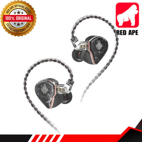 Hidizs MD4, In-Ear Monitors: 4 Balanced Armature Drivers HiFi Earphones IEM (MD 4)