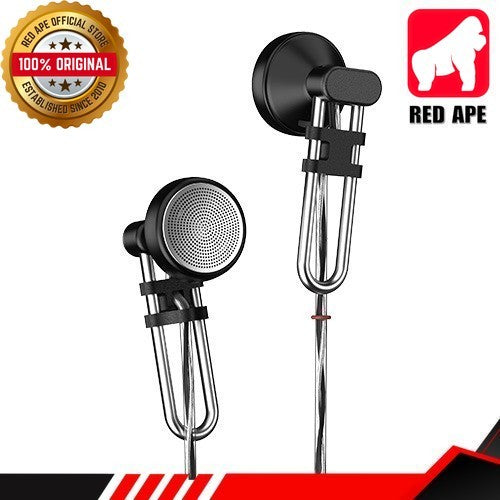 Moondrop U2, Flat-Head Wired Earbuds: 14.8mm Dynamic Driver Ear Buds with 3.5mm Standard Single-Ended Wired Earphones