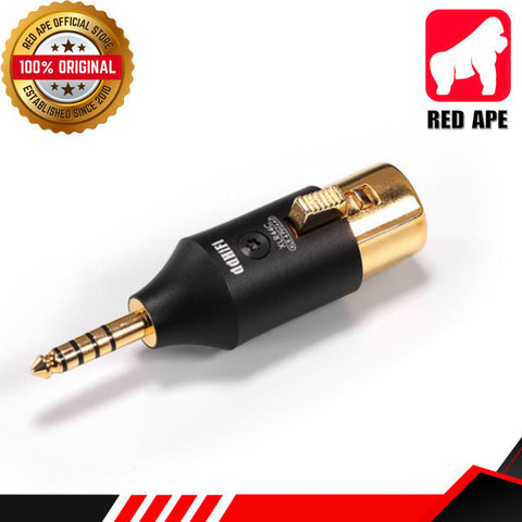 DDHifi XLR44C, XLR 4 Pin to 4.4mm Adapter: Balanced XLR 4Pin Female to 4.4mm Male Cable Adapter (XLR44C)