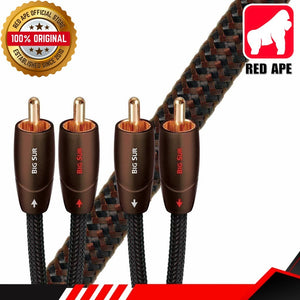 AudioQuest Big Sur, Analog Interconnect Cable (1.5M) : RCA Male to 3.5MM High-End Cable (Big Sur)