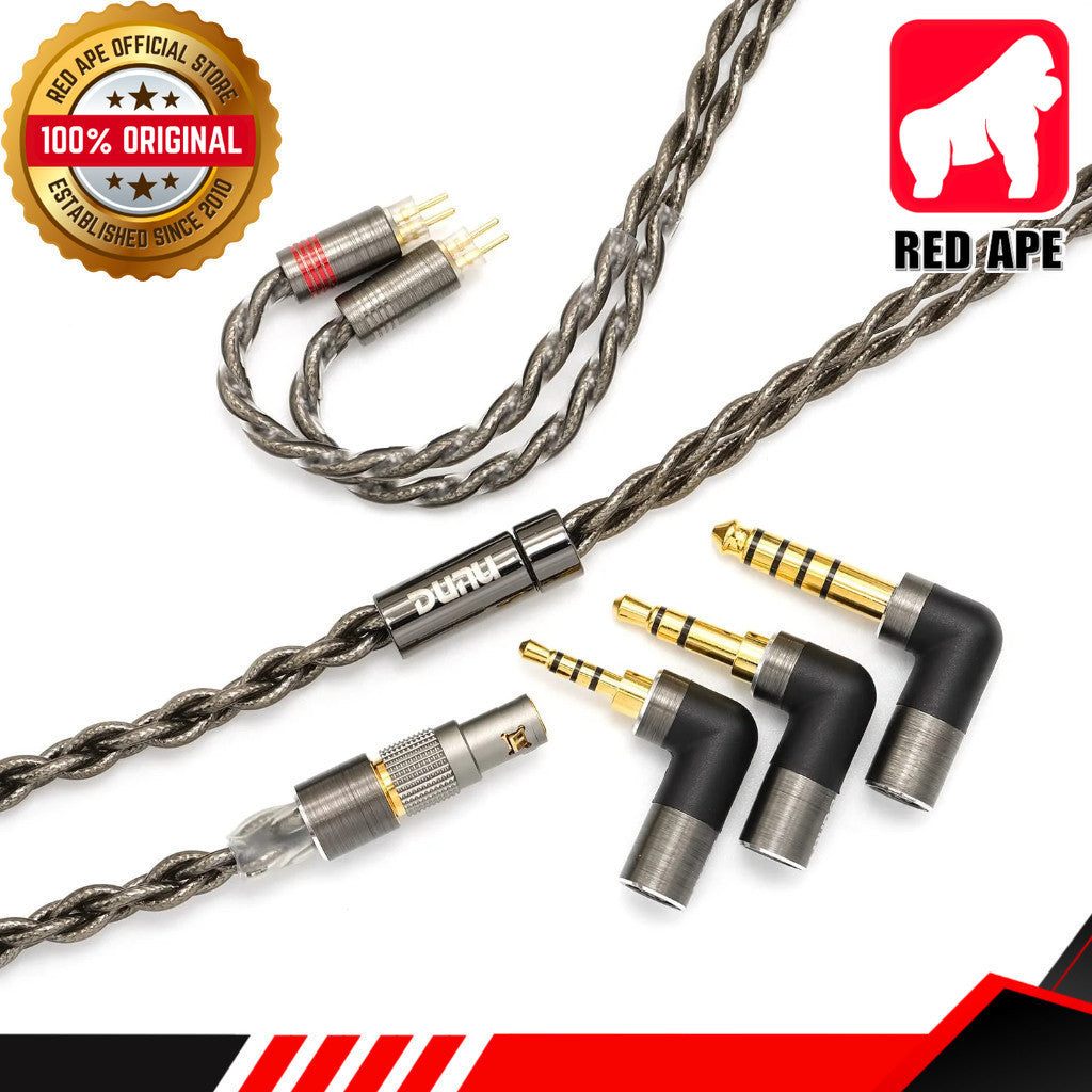 Dunu Hulk Pro Mini, Upgrade Cable: Furukawa Single-Crystal Copper IEM Earphone Replacement Cable (Hulk Pro Mini)