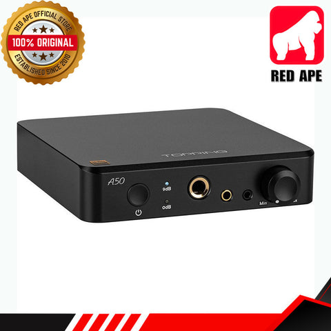 Topping A50, Desktop Power Amplifier: HiFi Headphone Amplifier, Full Balanced with 6.35mm, 3.5mm Inputs (A 50)