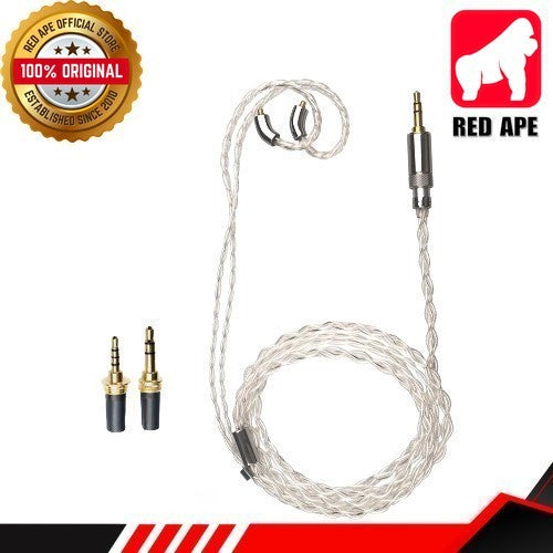 FiiO LC-RD or LC-RD Pro, MMCX In-Ear Monitors Upgrade Cable: with Swappable Plugs MMCX Replacement Cable (LCRD, LCRDPro)