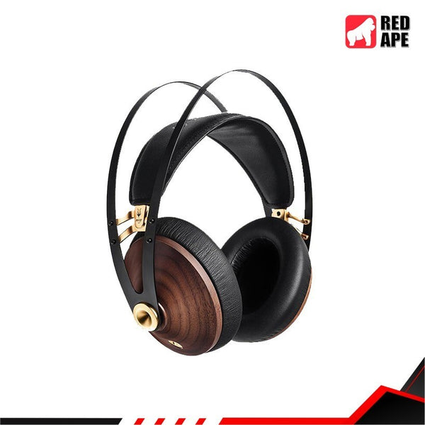 Meze Classics 99 Gold, Closed Back Headphones: Award-Winning Over-Ear Walnut Wood Headphone (Classics 99 Gold)