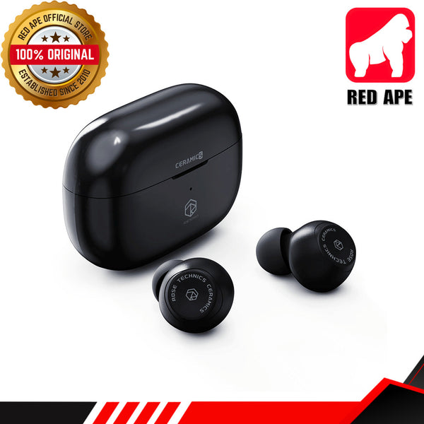 Rose Technics Ceramics, True Wireless Earbuds: 10mm DD, Bluetooth 5.3 with ENC Gaming TWS (Ceramics)