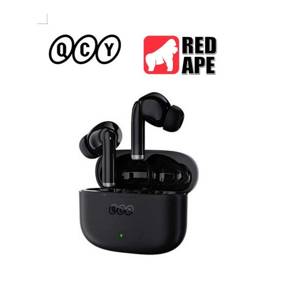 QCY T19 Truly WIreless Stereo HD Calling 30hr Ultra-long Battery Lift Smart Earbuds - Black