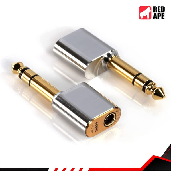 ddHifi DJ65A or DJ65B, 6.35mm to 3.5mm/4.4mm Adapter: Premium 6.35mm Male to 3.5mm or 4.4mm Female Adapter