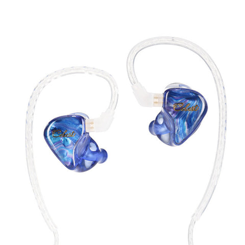 Kinera Celest Wyvern Qing, In-Ear Monitors with Mic: 10mm LCP Dynamic Driver with Detachable Boom Mic Earphones IEM