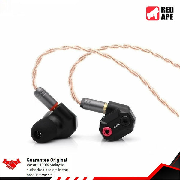 Shuoer Tape, In-Ear Monitors: Electrostatic Driver HiFi Earphones with Detachable MMCX Cable (IEM)