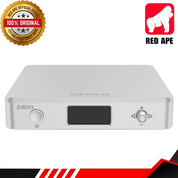 Topping D50III, Desktop Digital-to-Analog Converter Pre-Amplifier: with Remote Control HiFi DAC/PREAMP (D50 3)