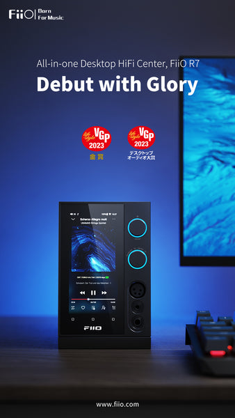 FiiO R7 Desktop Android Streamer with AMP/DAC Snapdragon 660 ES9068AS Chip/THXAAA 788 Headphone Amplifier