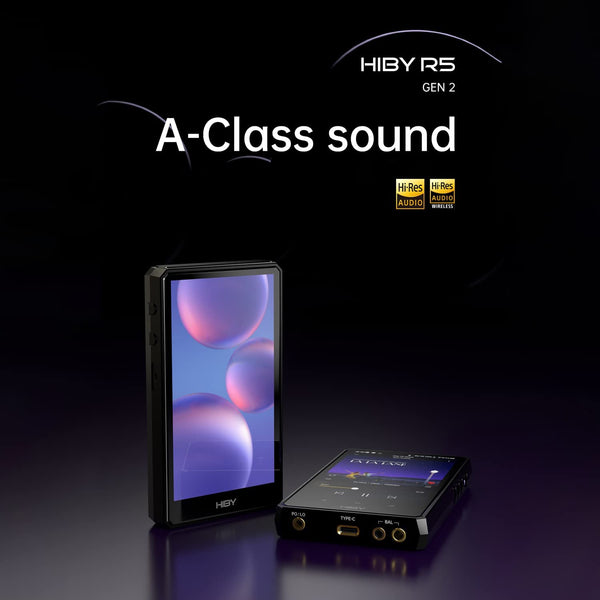 HiBy R5 Gen 2 Digital Music Player Equipped with Class A Amp