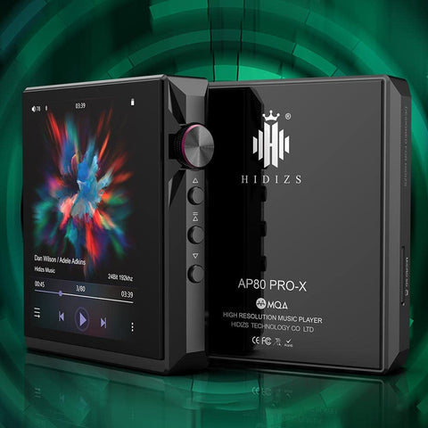 Hidizs AP80 PRO-X Portable Balanced Lossless MQA Bluetooth Music Player with Dual ESS9219C DAC Chips and Supports MQA