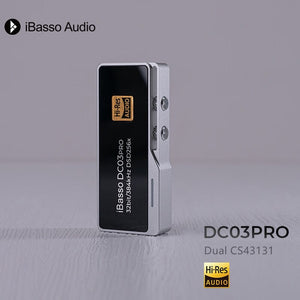 iBasso DC03Pro Portable USB Dongle DAC and Headphone Amp with MQA Support